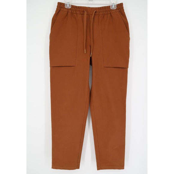 Lululemon Bowline Pants Mens Medium Utilitech Canvas Burnt Caramel LM5A97S‎